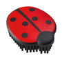 Hunter Display Cepillo Ladybug 15 Unidades Cerdas de Goma Flexibles para Mascotas