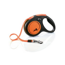 Flexi New Neon Naranja Cinta 5m Talla M