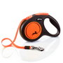Flexi New Neon Naranja con Cinta de 5m Talla M