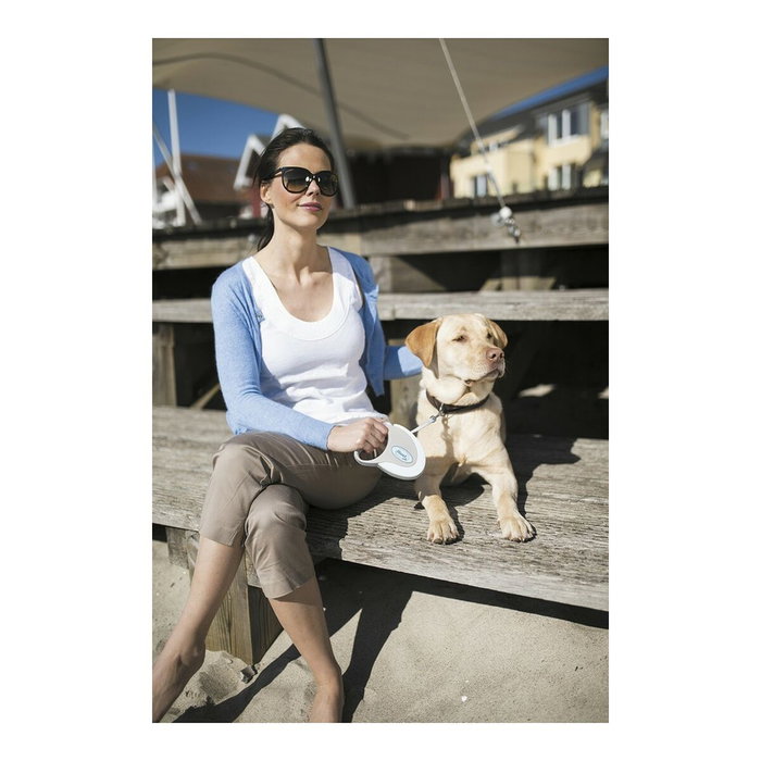 Correa para Perro Flexi STYLE 3 m Talla S Blanco Correa para Perro Flexi STYLE 3 m Talla S Blanco