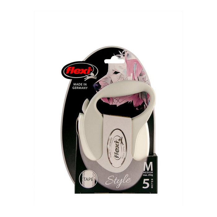 Correa para Perro Flexi STYLE 3 m Talla S Blanco Correa para Perro Flexi STYLE 3 m Talla S Blanco