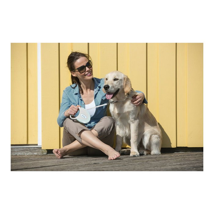 Correa para Perro Flexi STYLE 3 m Talla S Blanco Correa para Perro Flexi STYLE 3 m Talla S Blanco