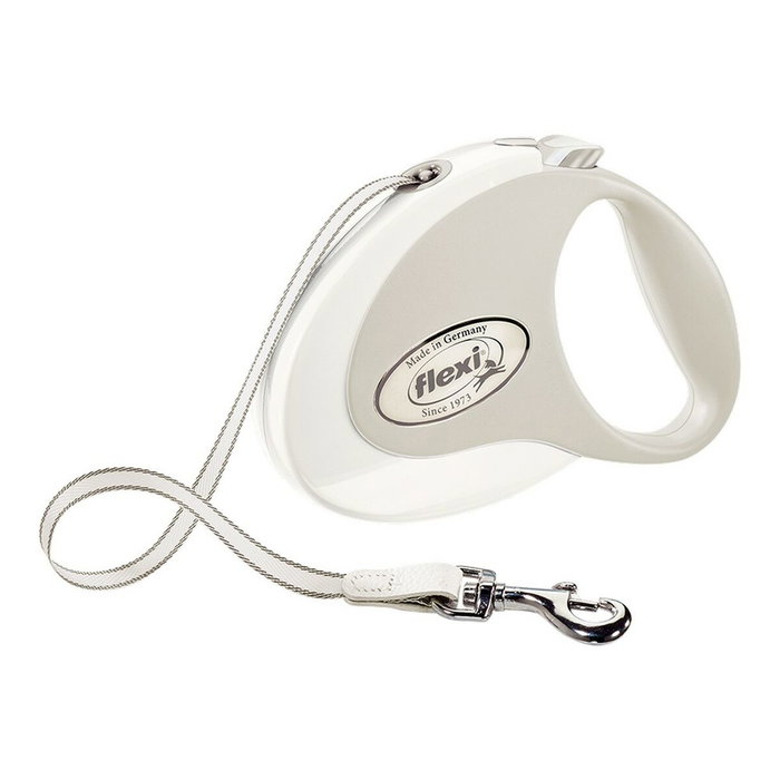 Correa para Perro Flexi STYLE 3 m Talla S Blanco Correa para Perro Flexi STYLE 3 m Talla S Blanco