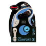 Flexi New Confort Correa Extensible de 5m, Cinta Azul, hasta 60kg