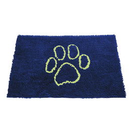 Dog Gone Smart Dirty Dog Doormat M 79*51 cm Azul Marino Alfombrilla para Perros Super Absorbente
