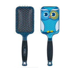 Bifull Cepillo Raqueta Búho Turquesa