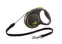 Flexi Black Design Correa Extensible de 5m Verde para hasta 20kg