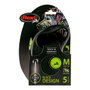 Flexi Black Design Correa Extensible de 5m Verde para hasta 20kg