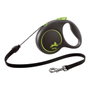 Flexi Black Design Correa Extensible de 5m Verde para hasta 20kg