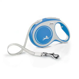 Flexi Classic Cordon Correa Extensible Azul 5m para hasta 12kg