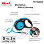 Flexi New Neon Cinta Azul 5m S