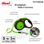 Flexi Correa New Neon S Verde Neón 5m (Set de 12)
