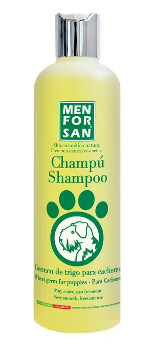 Men For San Champú para cachorros con germen de trigo 300 ml