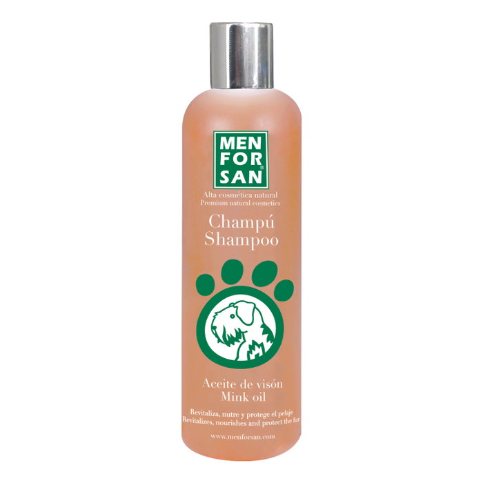 Men For San Champú para Perros con Aceite de Visón 300 ml Men For San Champú para Perros con Aceite de Visón 300 ml