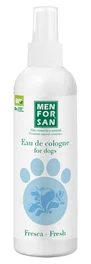 Menforsan Agua de Colonia para Perros Fresh 125 mL - Fragancia Frutal Natural con Efecto Desodorante, Sin Alcohol