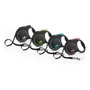 Flexi FLEXI BLACK DESIGN Correa extensible de cinta, 5m, Verde, hasta 25kg