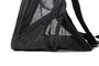 Mochila para Mascotas Gloria Kangaroo Negro Expandible 30 x 20 x 34 cm