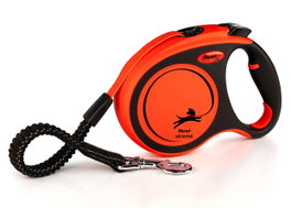 Flexi Xtreme Correa Extensible de Cinta 5m Naranja Talla L