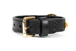 Gloria Collar Duna 40 X 2 cm Piel Negro
