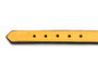 Gloria Collar Piel Acolchado 30 cm x 15 mm Amarillo
