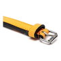 Gloria Collar Piel Acolchado Amarillo 30cm x 15mm