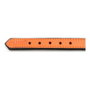 Gloria Collar de Piel Acolchado Naranja 35cm x 15mm