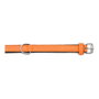 Gloria Collar de Piel Acolchado Naranja 35cm x 15mm