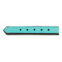 Gloria Collar de Piel Acolchado Turquesa 35cm x 15mm