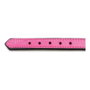 Gloria Collar de Piel Acolchado Fucsia 40cm x 20mm