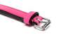 Gloria Collar Piel Acolchado Fuxia 45 cm X 20 mm