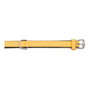 Gloria Collar de Piel Acolchado Amarillo 55cm x 25mm