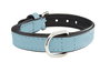 Gloria Collar Piel Acolchado 55 cm X 25 mm Azul