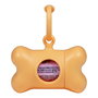 Dispensador de Bolsas para Mascotas United Pets Bon Ton Nano Classic Perro Naranja Plástico reciclado (6 x 3 x 4 cm)