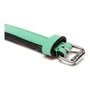 Gloria Collar Piel Acolchado Verde 40cm x 20mm