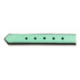 Gloria Collar Piel Acolchado Verde 40cm x 20mm