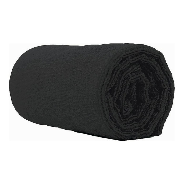 Bifull Pack de 10 Toallas de Microfibra Negra