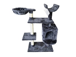Gloria Jarama Cat Tree Gris Centro de Juego Varias Alturas Escondites Hamacas