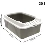Arenero para Gatos Rotho My Pet Bonnie Eco 56 x 17 x 40 cm