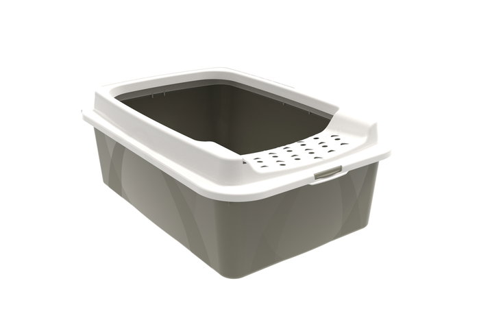Rotho Mypet Bonnie Caja de arena con bordes Capuchino Rotho Mypet Bonnie Caja de arena con bordes Capuchino