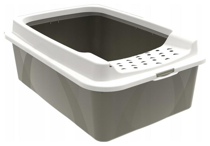 Rotho Mypet Bonnie Caja de arena con bordes Capuchino Rotho Mypet Bonnie Caja de arena con bordes Capuchino