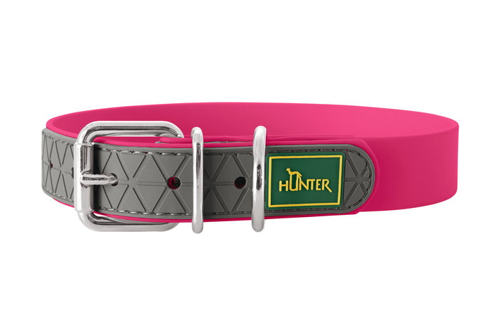 Hunter Collar CONVENIENCE 45/S-M Fucsia 33-41 cm para Perro, Plástico Resistente al Agua Hunter Collar CONVENIENCE 45/S-M Fucsia 33-41 cm para Perro, Plástico Resistente al Agua