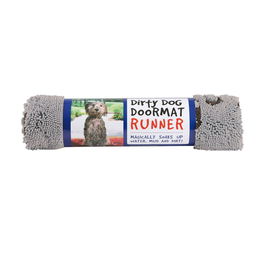 Dog Gone Smart Dirty Dog Doormat Runner 152x76 cm Gris Felpudo para Perros