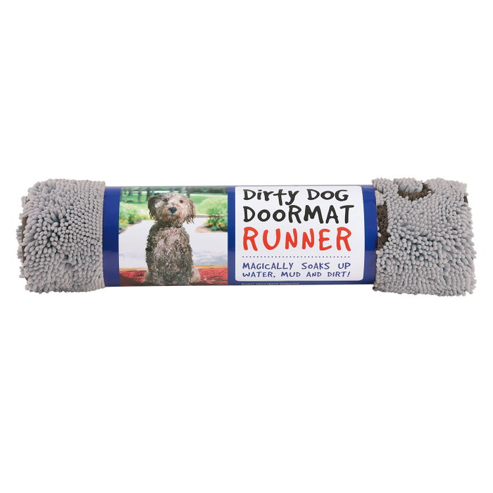 Dog Gone Smart Dirty Dog Doormat Runner Gris (Set de 4) Dog Gone Smart Dirty Dog Doormat Runner Gris (Set de 4)