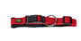Hunter Collar Neopren Vario Plus Rojo 30-35 cm 15 mm Ancho Nylon Neopreno