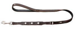 Hunter Swiss Correa 100cm Marrón-Negro Piel Flexible