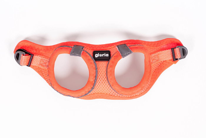 Arnés para Perro Gloria Air Mesh Trek Star Ajustable Naranja Talla XXXS (18-20 cm) Arnés para Perro Gloria Air Mesh Trek Star Ajustable Naranja Talla XXXS (18-20 cm)