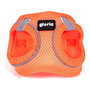 Arnés para Perro Gloria Air Mesh Trek Star Ajustable Naranja Talla XXXS (18-20 cm)