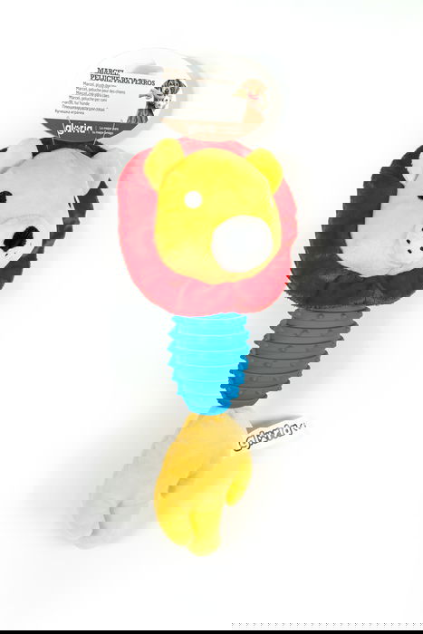 Gloria Peluche para Perro Marcel Bell, Juguete con Doble Diversión, Squeaker en Cabeza y Barriga de Goma, Exterior de Poliéster