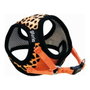 Gloria Petral para Perro Leopardo Aterciopelado Naranja Talla M