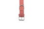Gloria Collar Oasis 70 cm X 30 mm Rosa para Perro, Piel Nobuck Doble Capa Costura Reforzada